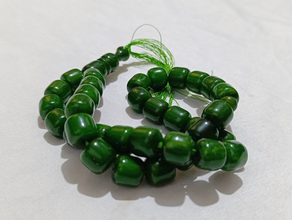  Chapelet - Ambre - 1970-1980 - Chapelet rare  #4.3