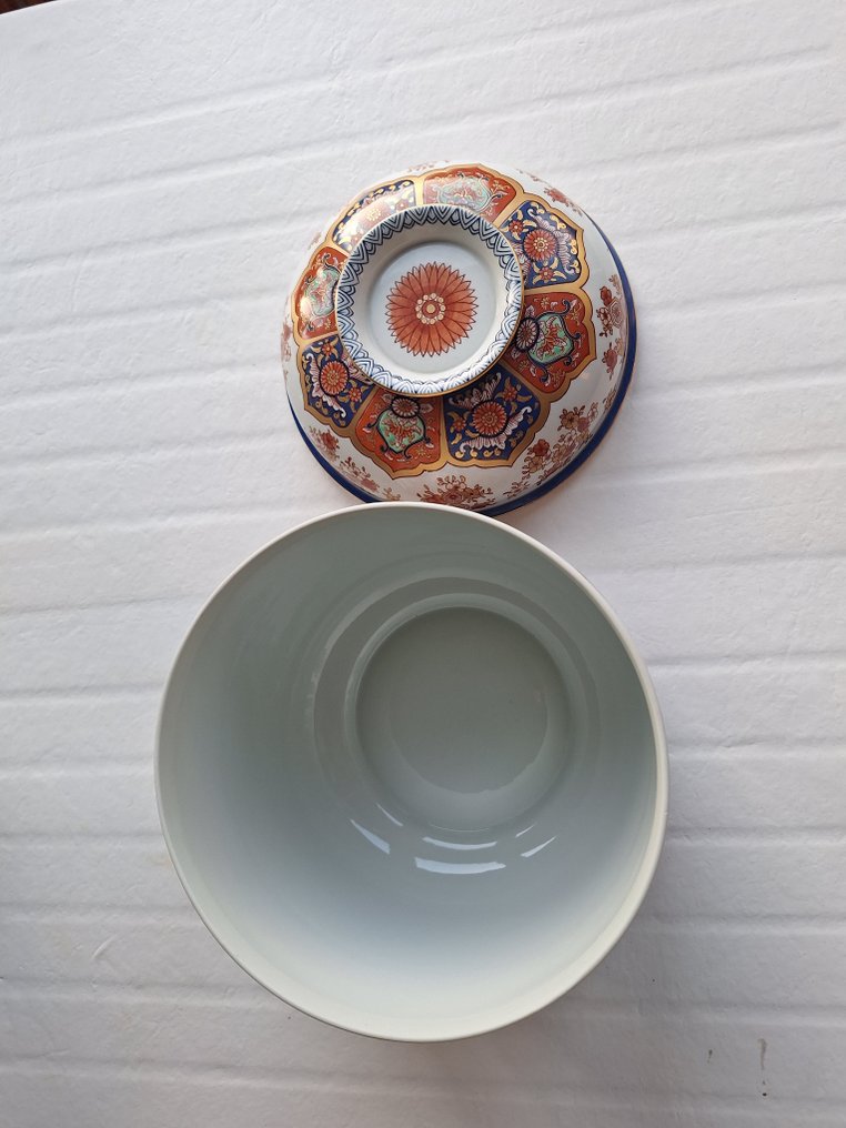 Vista Allegre - Lidded vase  - Porcelain - Glass with lid and dish #1.0