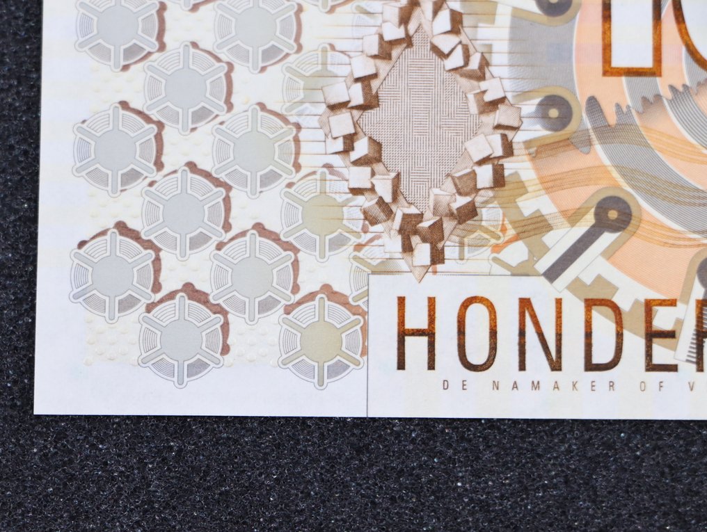 Ολλανδία. - 100 Gulden - 1992 - Pick 101 (χωρίς τιμή ασφαλείας) #2.1