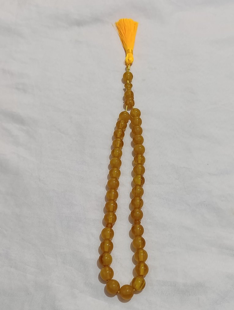  天主教念珠 - 琥珀 - 1970-1980 - 稀有的祈祷念珠  #1.0