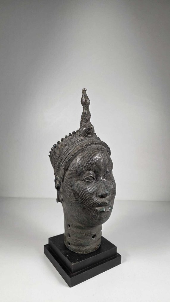 Bronzefødt hoved - Ifé - Nigeria  (Ingen mindstepris) #1.0