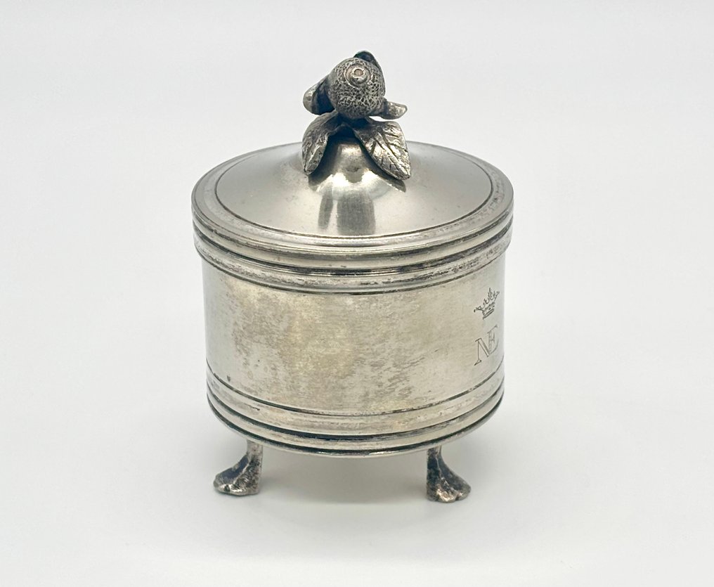 A. Fornari Roma - Μπολ ζάχαρης - ασημένιο μέταλλο #4.3