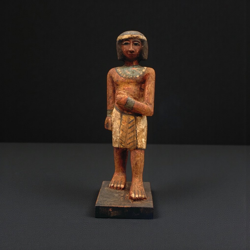 Αντίγραφο της αρχαίας αιγυπτιακής Ξύλινη άγαλμα λατρευτή  (χωρίς τιμή ασφαλείας) #1.0