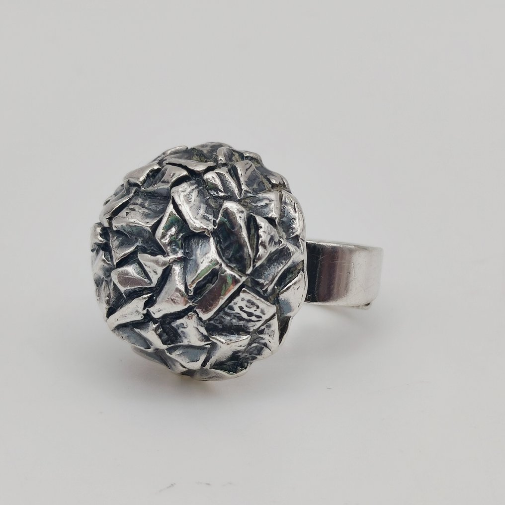 Senza prezzo di riserva - Anello Argento - Bengt Hallberg #2.1