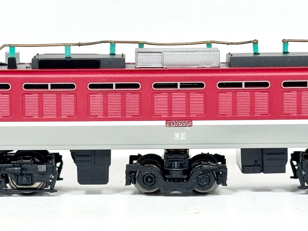 MICROACE N - A9210 - Tren a escala (1) - Locomotora eléctrica (potenciada) ED76-551 - JR #3.2