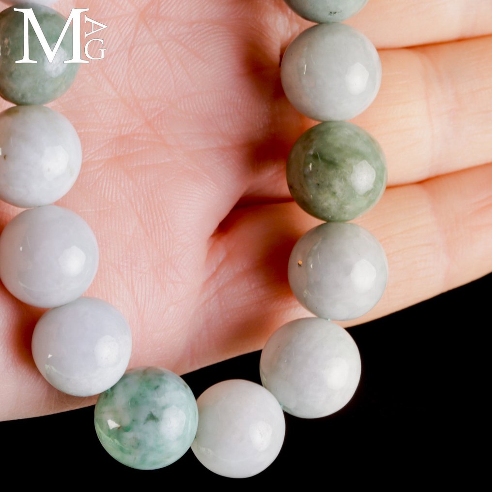 Κολιέ από πολύχρωμα φυσικά πετράδια τσάκρα από Γουατεμάλα. - Ύψος: 425 mm - Πλάτος: 13 mm- 80 g #4.3