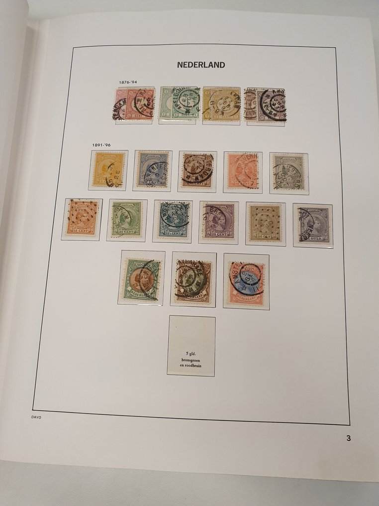 Olanda 1852/2001 - Colecție bine aprovizionată în 13 albume și cărți de inventar #4.3
