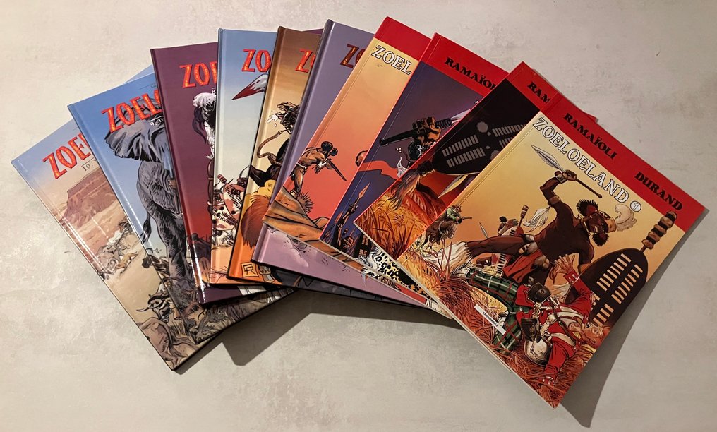 Zoeloeland 1 t/m 10 - Complete reeks SC / HC - 10 Album - Prima edizione - 1992/1999 #1.0