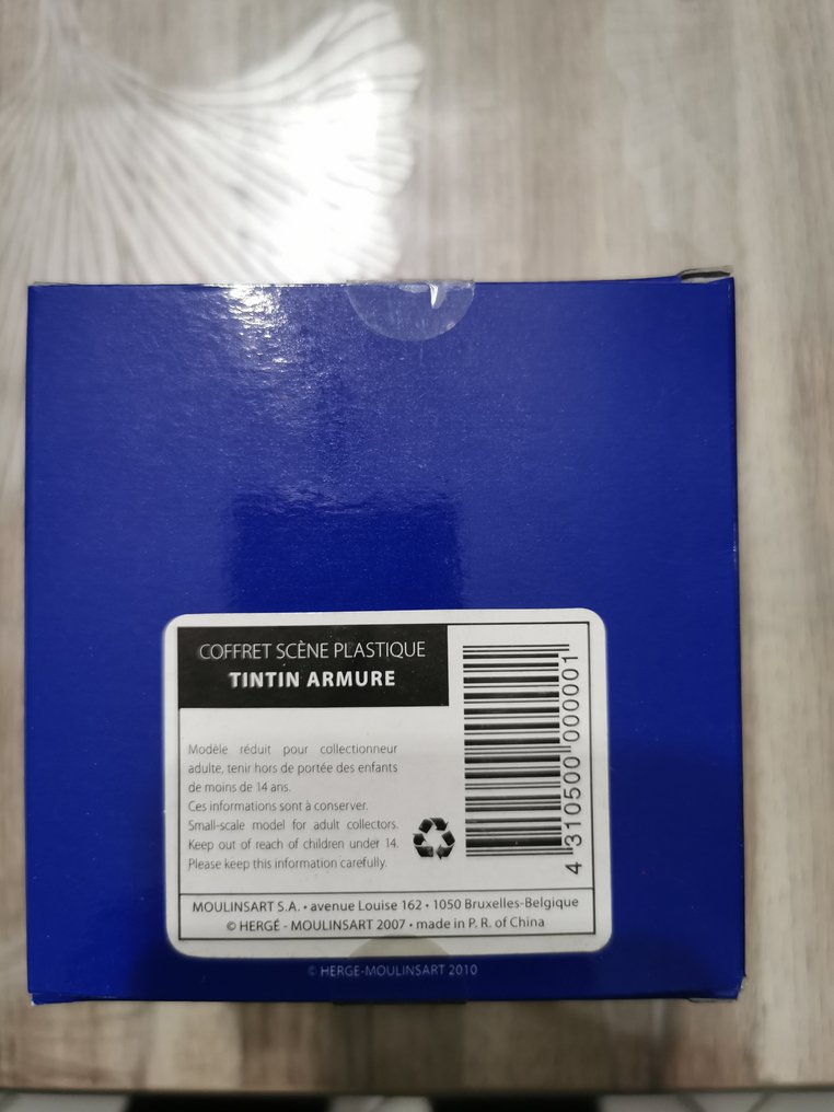 Diorama Moulinsart - Tintin armure - Statuetta - Plastica #1.0