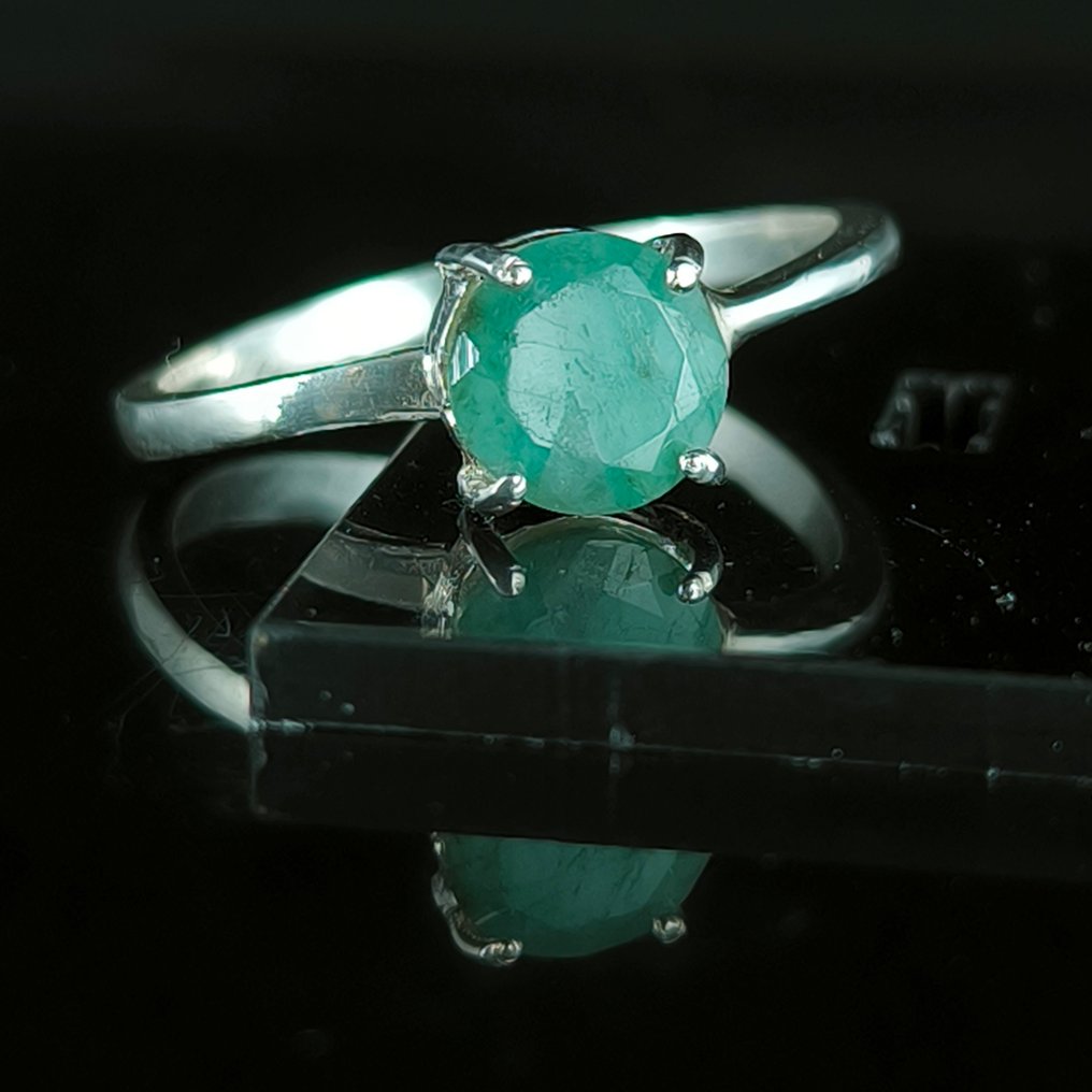 Smaragd Smykker - Højde: 8 mm - Bredde: 8 mm- 1.92 g - (1) #3.2