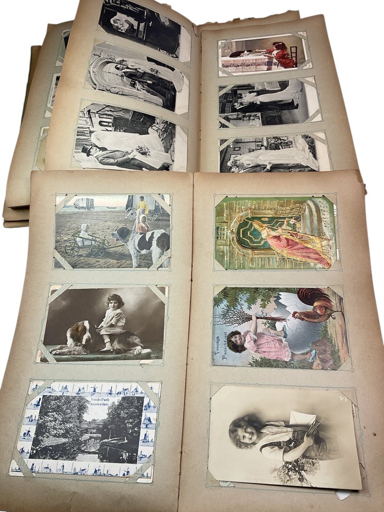 荷蘭, Nederlands-Indië - 城市和景觀, 婦女（工作中的，從軍中，男裝的，受刑中的...）, 雜項, 季節性假期, 妇女和儿童，节日，民族服饰 - 阿姆斯特丹及其他荷兰城市 - 明信片收集冊 (450) - 1890-1920 #3.2