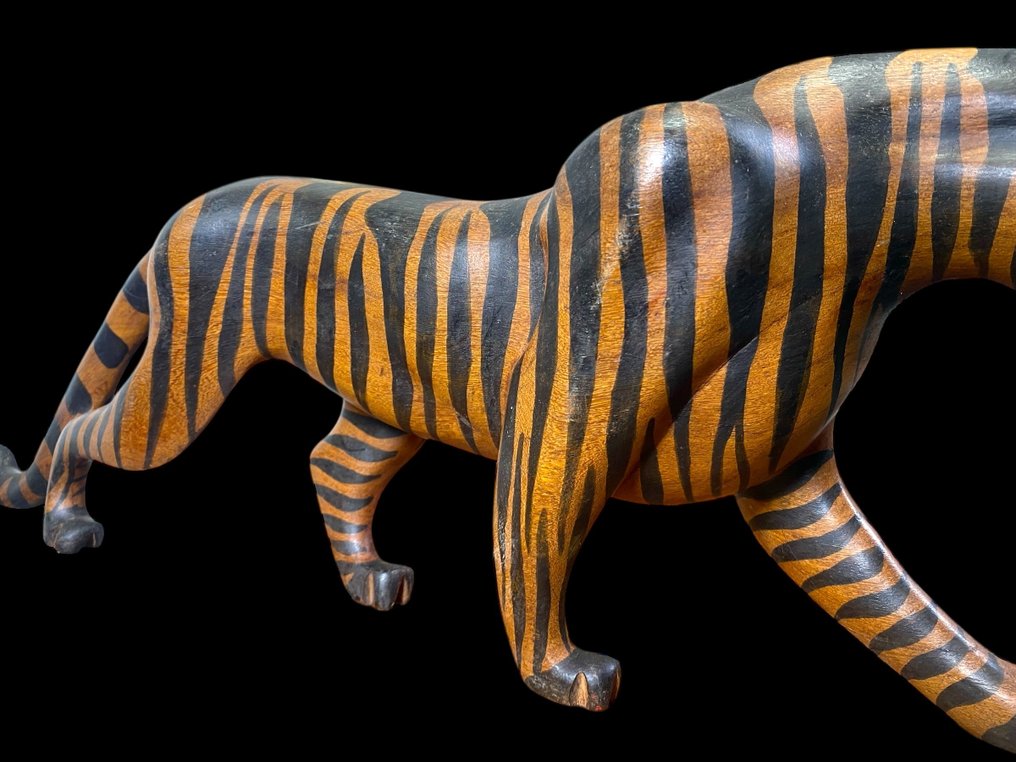 雕塑老虎 - 南非  (没有保留价) #3.2