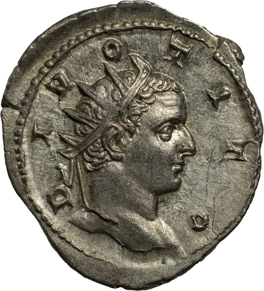 Roman Empire. Trajan Decius (AD 249-251). Antoninianus Rome - Consecration issue for Divus Titus (died 81) #1.0