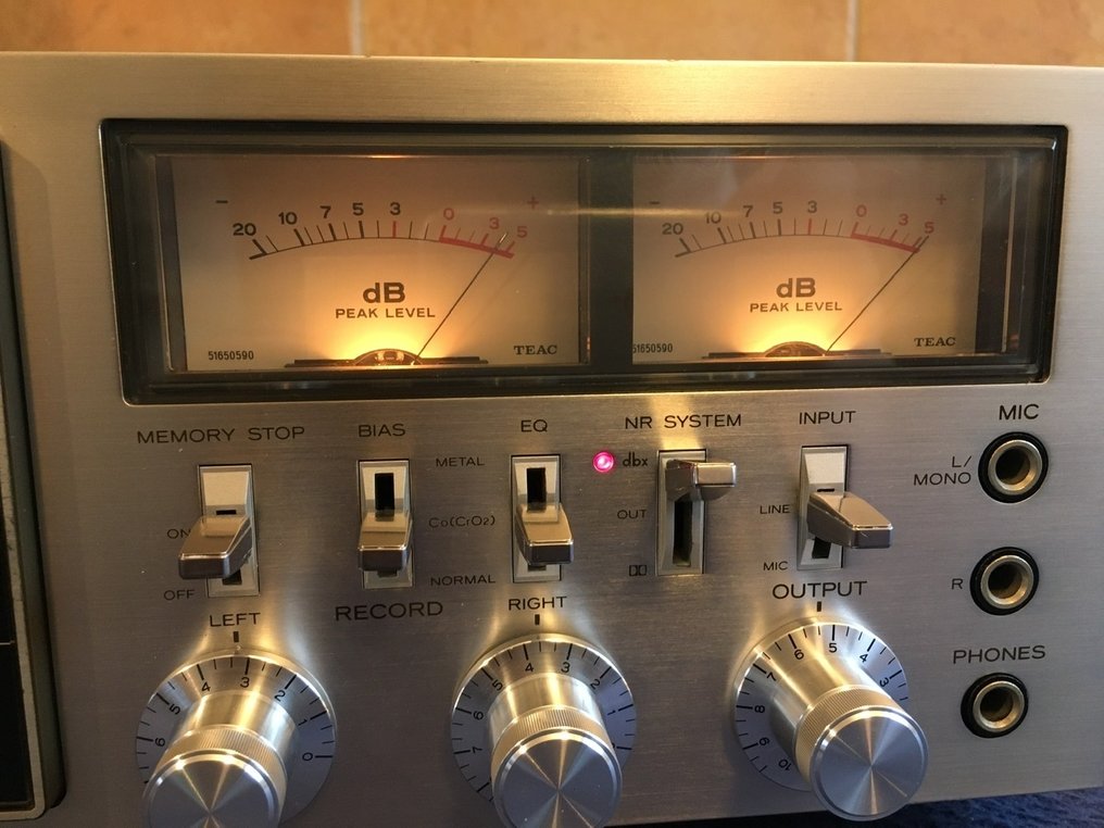 TEAC - A-550RX Registratore – lettore di cassette #4.3