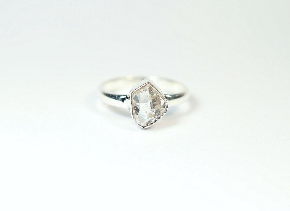 Herkimer-Diamant Gyűrű / új- 3.12 g - (1) #1.0