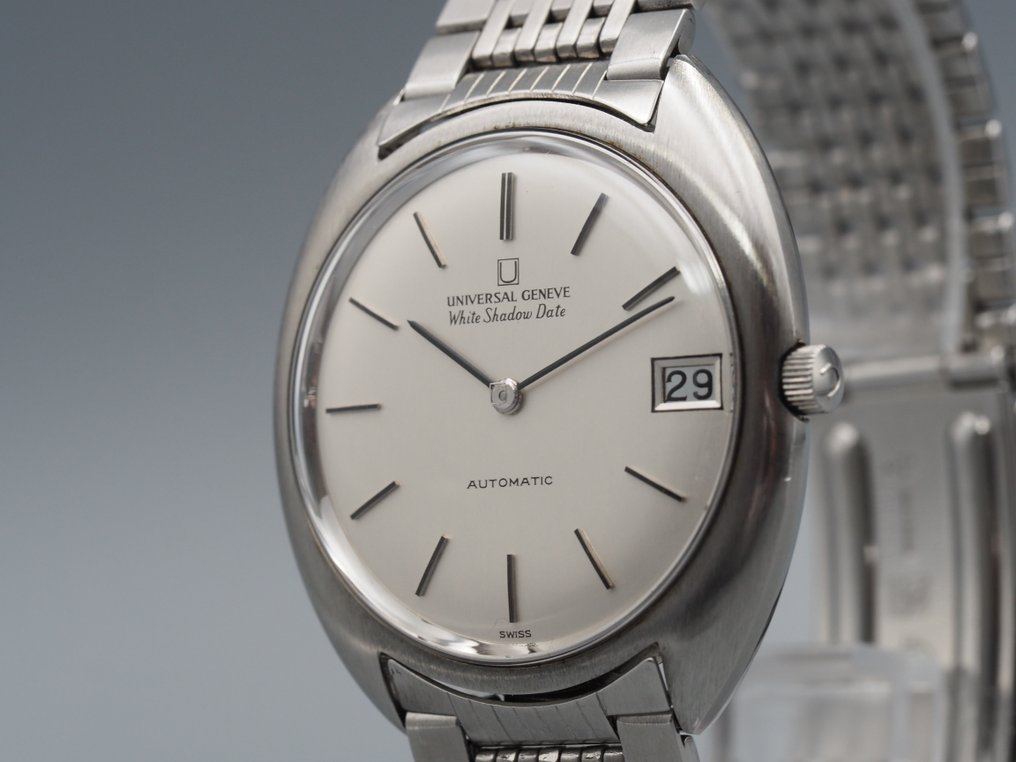Universal Genève - White Shadow Date - Ohne mindestpreis - 842101 - Herren - 1970-1979 #1.0