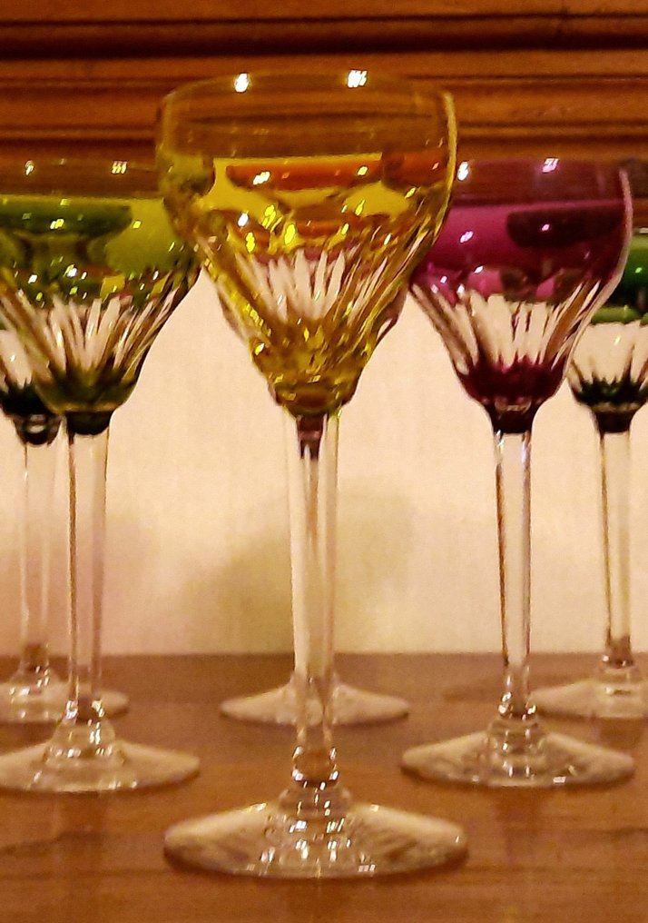 Val Saint Lambert - 葡萄酒杯 (12) - 水晶 #1.0