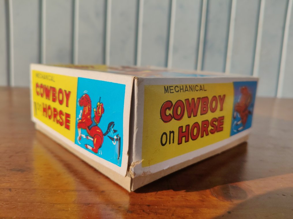 MTU - Jouet en étain - Mechanical Cowboy On Horse, Boxed - 1960-1970 - Corée #2.1