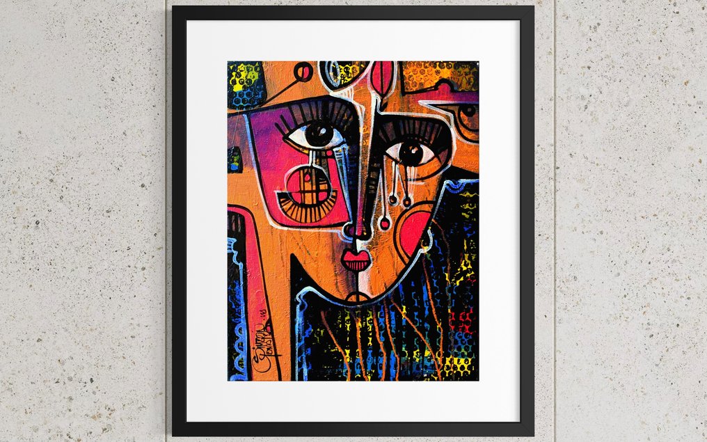 Simeon Gonzales - Rostro de Mujer Andina (NO RESERVE PRICE) #1.0