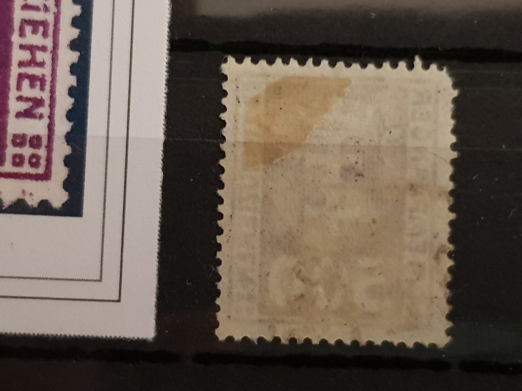 Danzig 1923 - Cachet de service, Michel n° 19X, oblitéré, avec certificat. #2.1