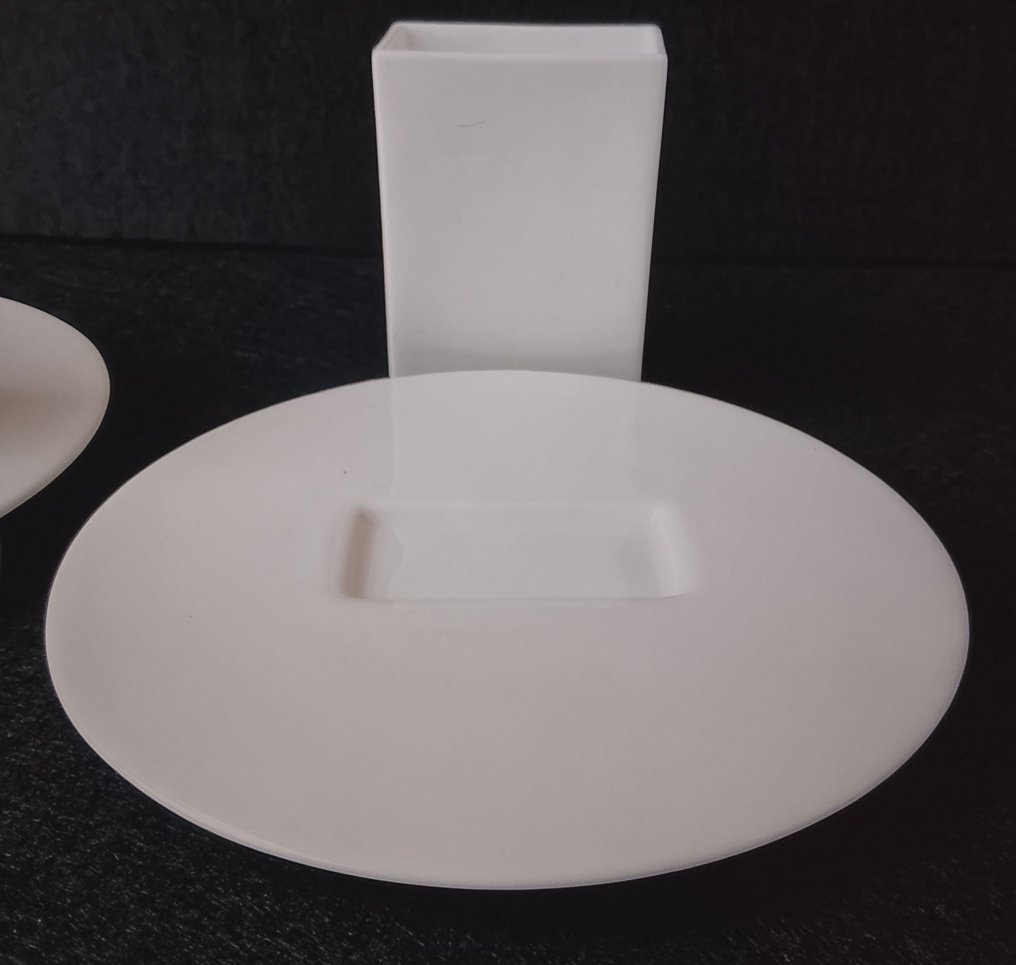 Alessi - Wiel Arets - Kávéscsésze (4) - bone china - Porcelán #3.2