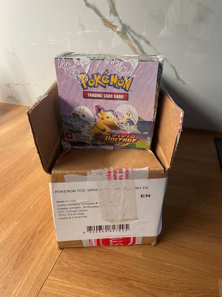 Pokémon Booster box - Vivid Voltage 6 Booster Box Case - Sword & Shield #1.0