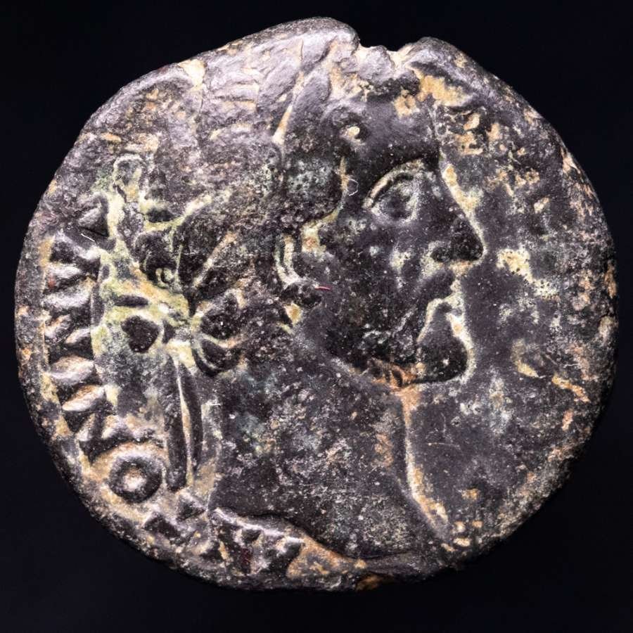 Roman Empire. Antoninus Pius (AD 138-161). As Rome mint. 140-144 A.D. IMPERATOR II around, LIBERT below, S-C across fields  (No reserve price) #1.0