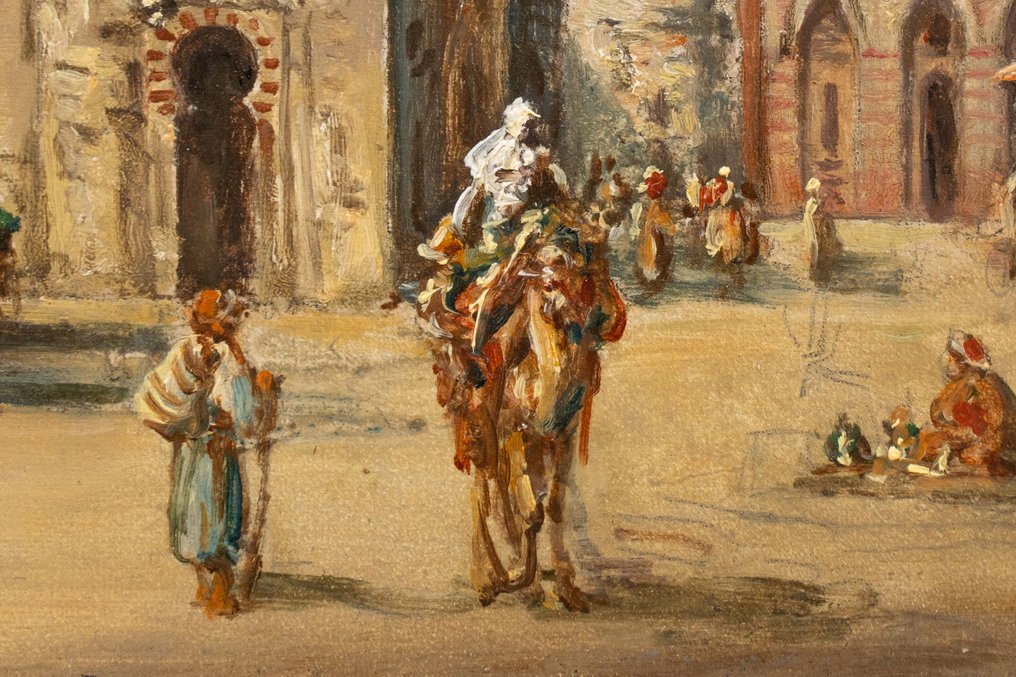 C. Alberti (XIX) - Orientalist Scene #2.1