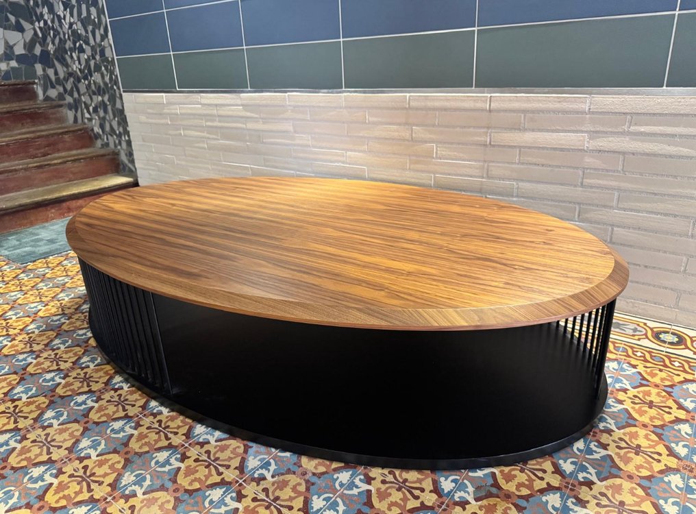 Τραπέζι - Ξύλο, Μέταλλο - Τραπέζι καφέ Wewood #2.1