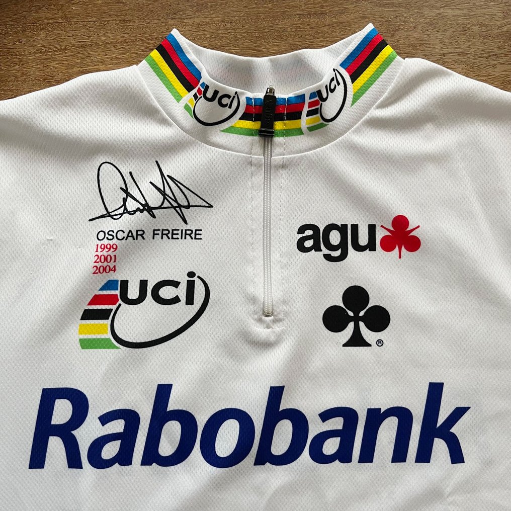 Rabobank - 自行车 - Oscar Freire - 2004 - 骑行运动衫 #1.0