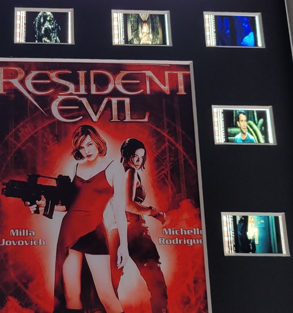 Resident Evil - Framed Film Cell Display with COA #3.2