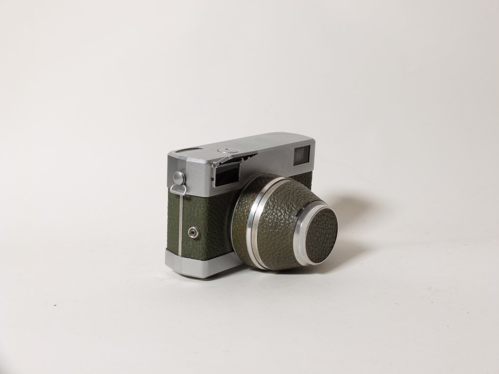 Werra, Carl Zeiss Jena komplettes Set olivgrün mit Belichtungsmesser | Viewfinder camera #2.1