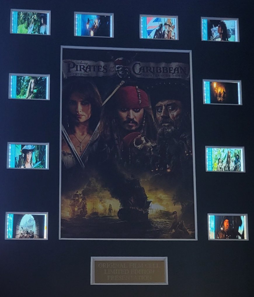 Pirates of the Caribbean: On Stranger Tides - Framed Film Cell Display with COA #1.0