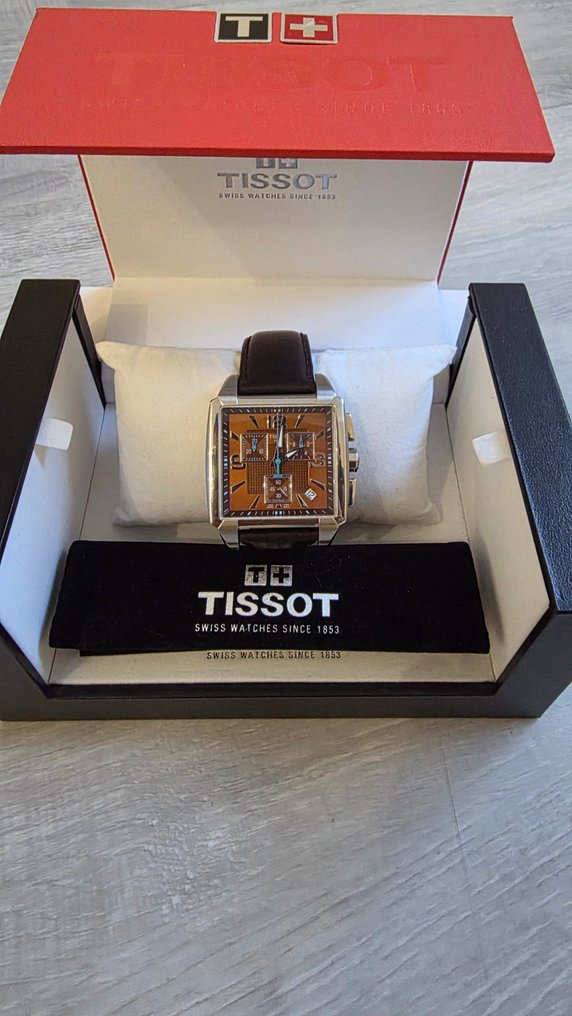 Tissot - Quadrato Chronograph - Sin precio de reserva - T 005.517 A - Hombre - 2009 #1.0