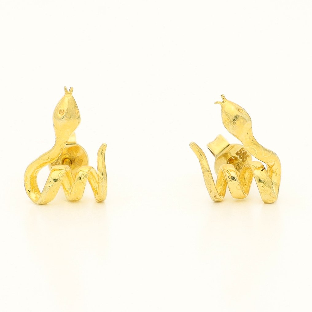 沒有保留價 - 戒指 - 14 克拉 黃金 #1.0