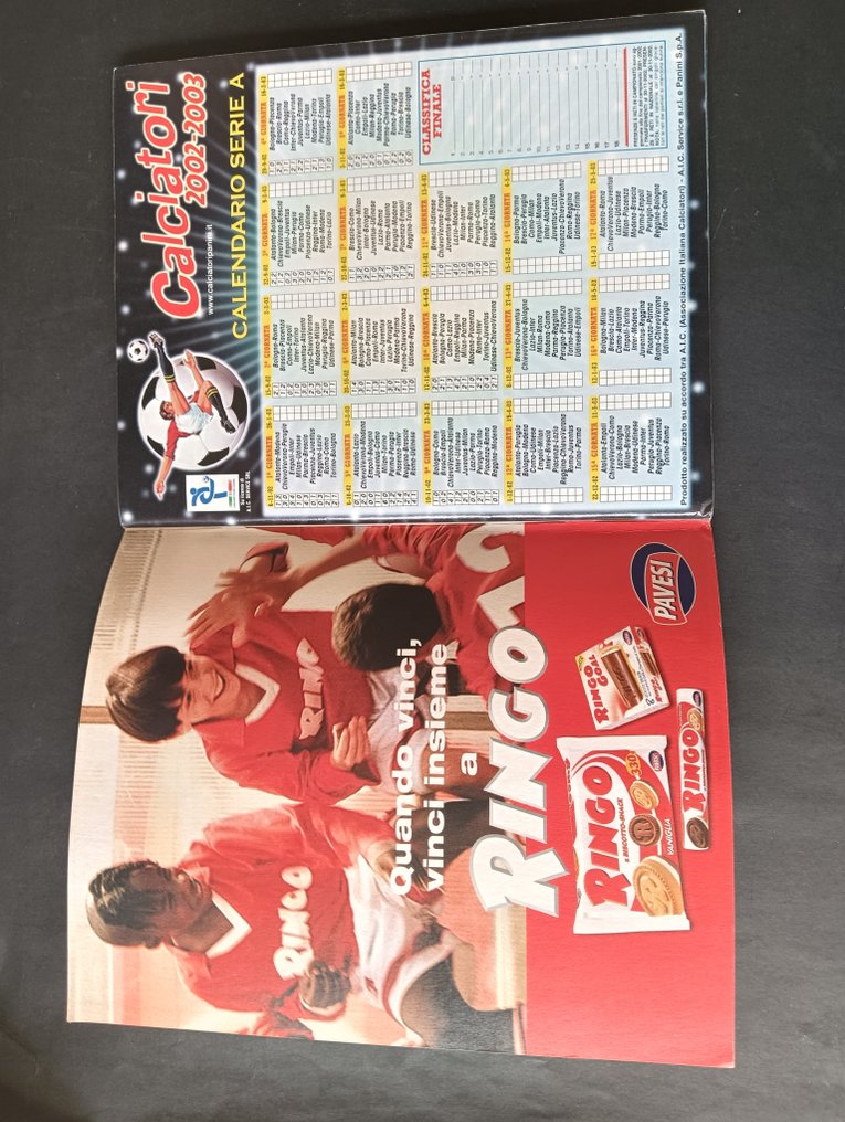 Panini Calciatori 2002-2003 completo con aggiornamenti - 1 Ολοκληρωμένο άλμπουμ - Excellent (EX) #1.0