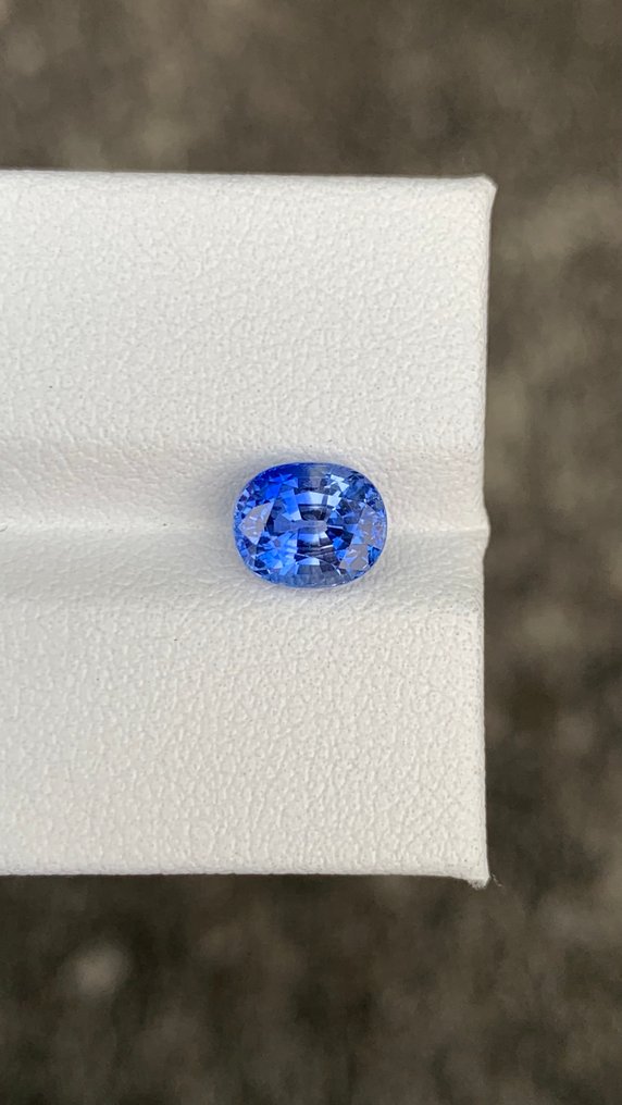 1 pcs  Μπλε Ζαφείρι  - 1.78 ct - Διεθνής Ένωση Έγχρωμων Πολύτιμων Λίθων (ICA GemLab) #1.0