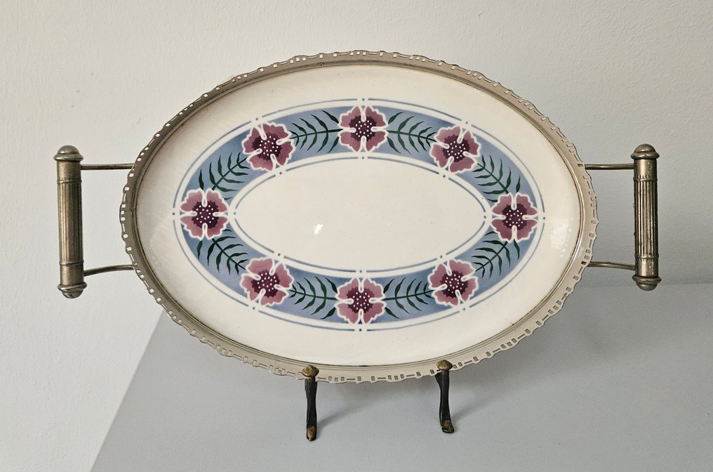 Δίσκος - Serveerblad - Presenteerblad - Art Deco - Πορσελάνη #1.0