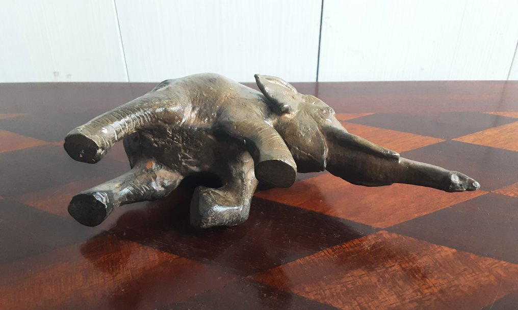 P. Chenet - Posąg, Olifant - 6.5 cm - Brązowy #3.2