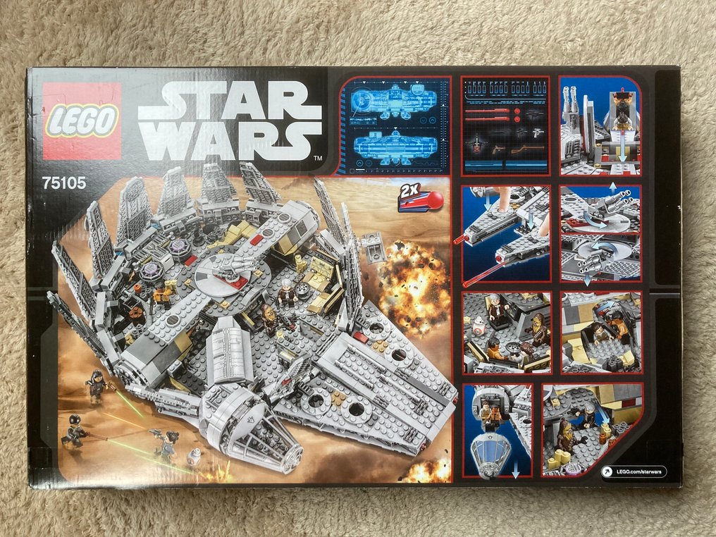 Lego Sæt - 75105 - Star Wars - Millennium Falcon #2.1