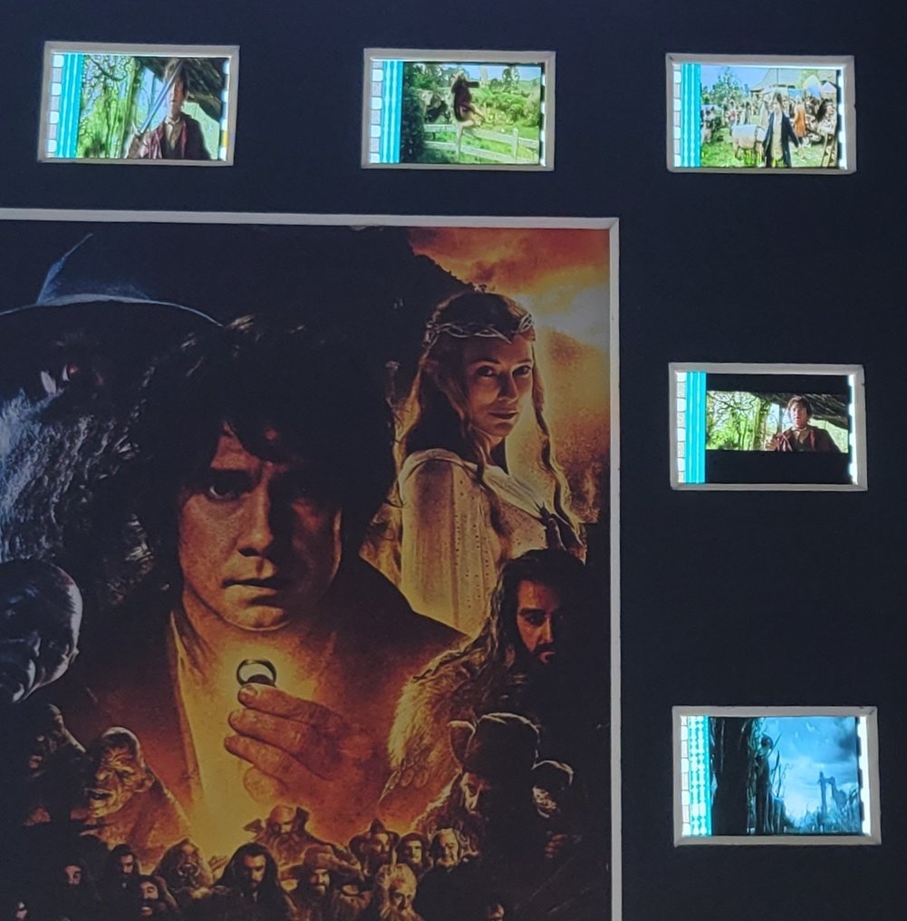 The Hobbit: An Unexpected Journey. - Framed Film Cell Display with COA #1.0