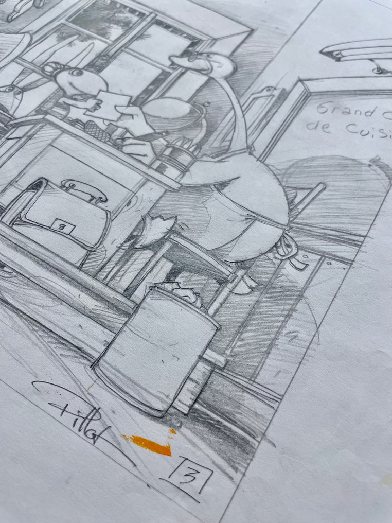 Pillot, Frédéric - 1 Original drawing - Balbuzar - 2000 #1.0