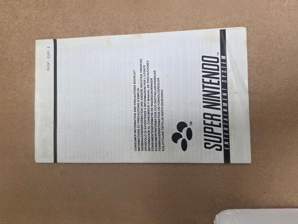 Nintendo - Snes - Small Box 16-BIT Power STATION Pack +Rare inlay - Video game console - In original box #3.2