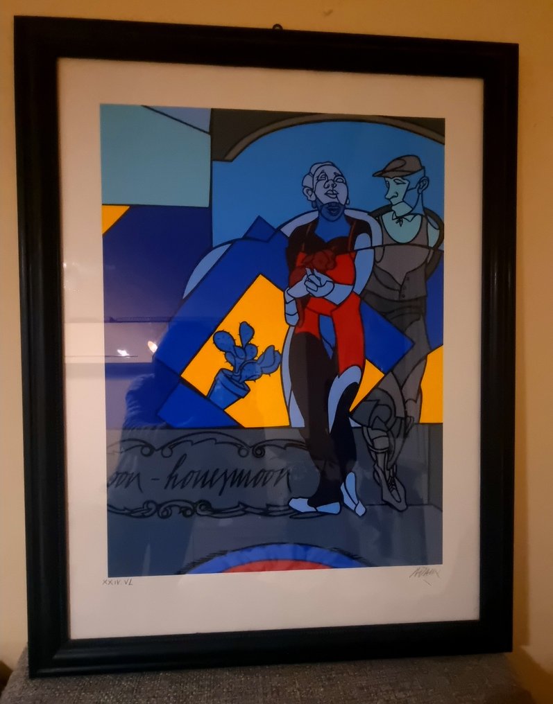 Valerio Adami (1935) - Honeymoon #1.0