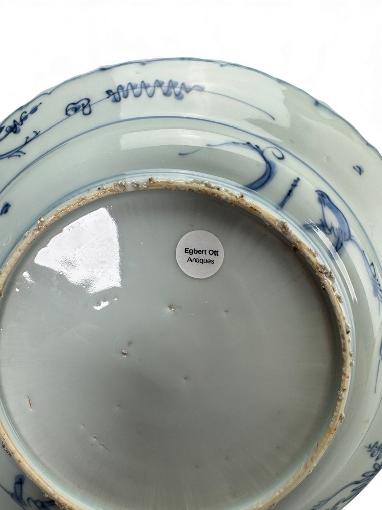 Landschap met herten - Plate - Porcelain #3.2