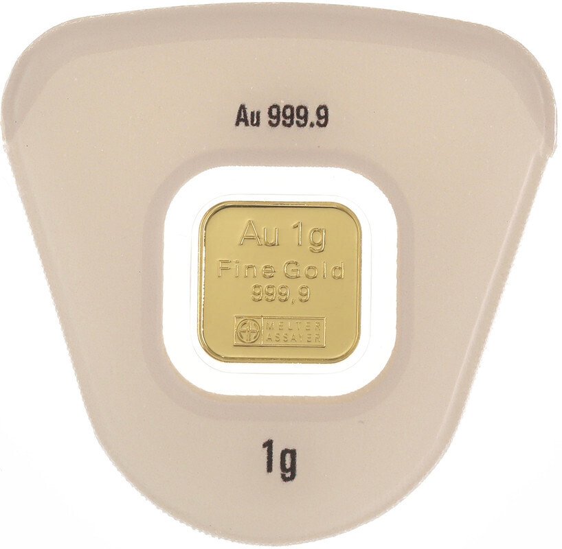 1 gram - Gold .999 - Argor-Heraeus, Switzerland - Sealed (No reserve price) #1.0
