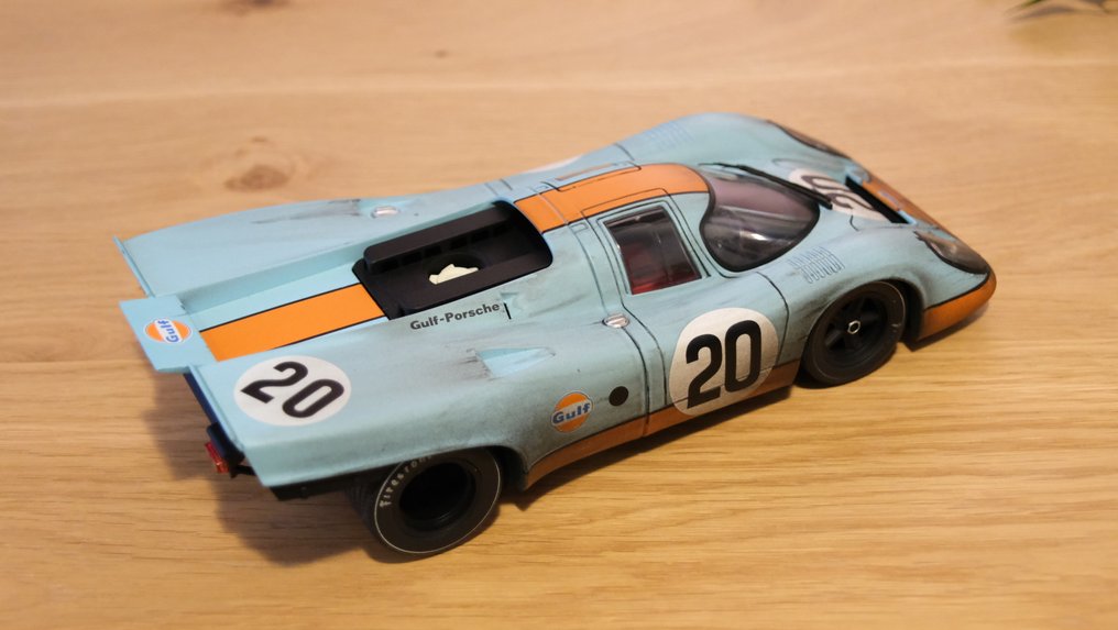 Werk83 1:18 - Modelbil - Porsche 917 Le Mans #20 Steve McQueen - DÅRLIG VERSION #3.2