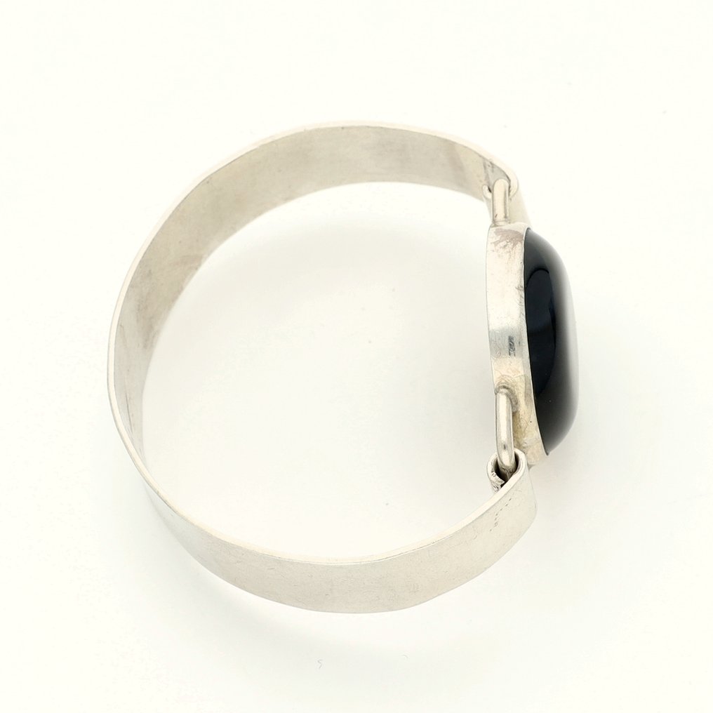 Senza prezzo di riserva - Bracciale Argento - Onyx #3.2