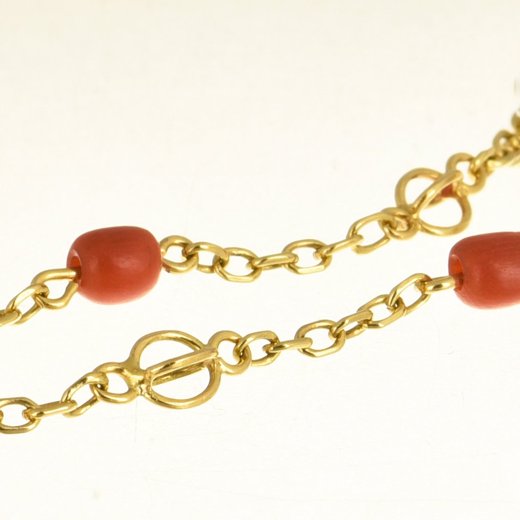 Sans prix de réserve - Bracelet - 18 carats Or jaune Corail #3.2