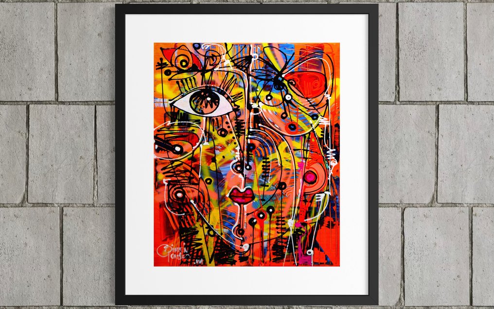 Simeon Gonzales - Mujer con Flores  (NO RESERVE PRICE) #1.0